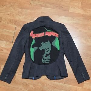 Marilyn Manson Upcycled Blazer